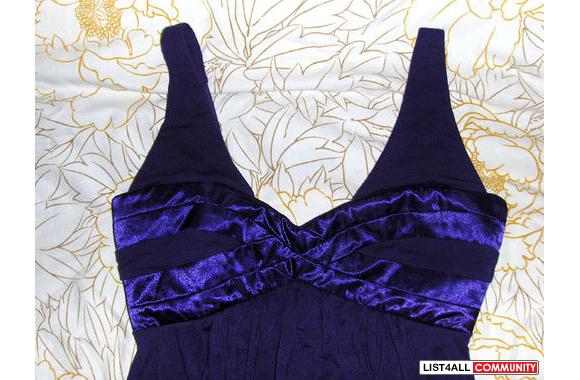 Purple   Sirens   satin bubble top. Size XS. Padde