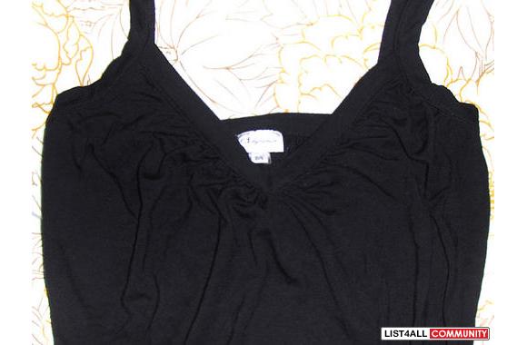 Dynamite   black v-neck tank . Size Sm. Worn once.