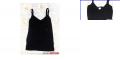 Dynamite black v-neck tank