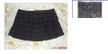 Gray and pink plaid Garage mini skirt/skort