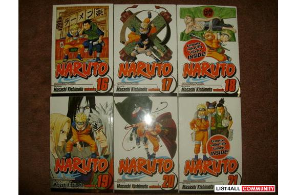 Naruto Volume 16-21