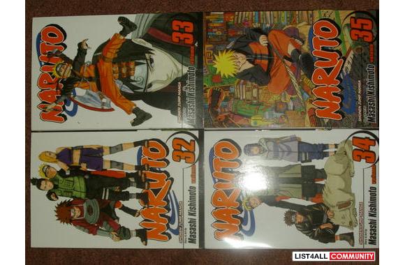 Naruto Volume 32-35