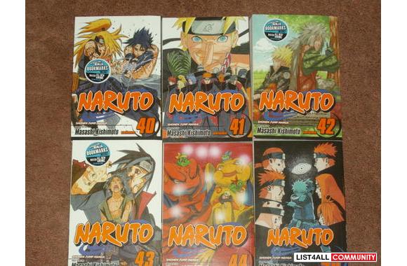 Naruto Volume 40-45
