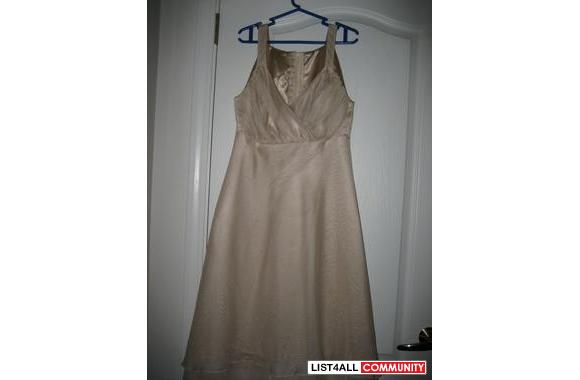 chiffon over satin