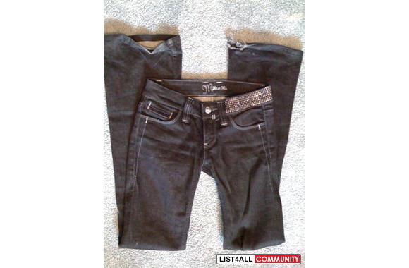 New Miss Me Jeans-Black Size 25, used once $35-Blu