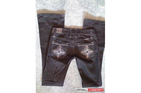 New Miss Me Jeans-Black Size 25, used once $35-Blu