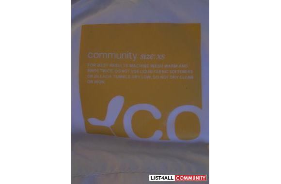 ARITZIA *COMMUNITY vest- BRANDNEW, never worn and 
