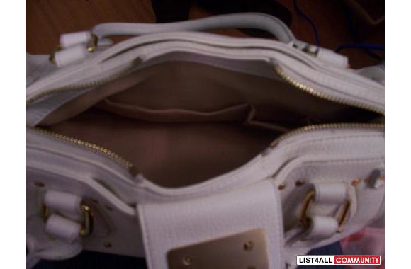 CHLOE bag brandnew, white fine leather,&nbsp;nice 