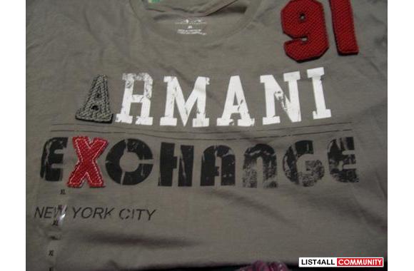 ARMANI EXCHANGE tee- men's- brandnew, with sticker