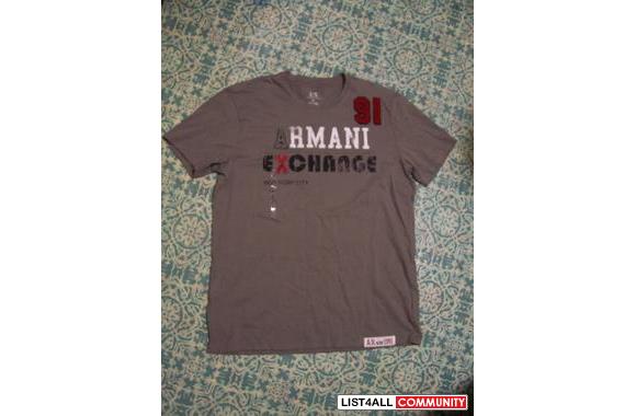 ARMANI EXCHANGE tee- men's- brandnew, with sticker