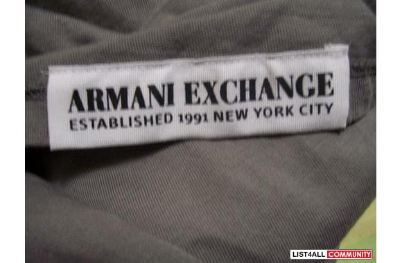 ARMANI EXCHANGE tee- men's- brandnew, with sticker