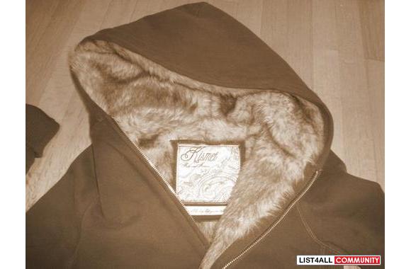 KISMET Brown furry jacket - brand: kismet- brown w