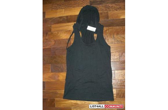 NWT black Twiggy Dress with hoodie