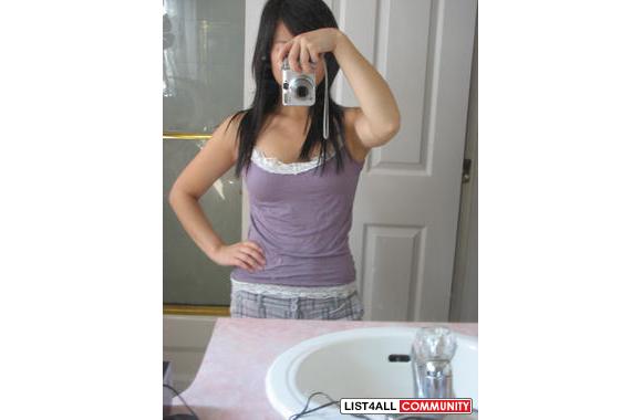 Lavendar Camisole with lace Size Small$5