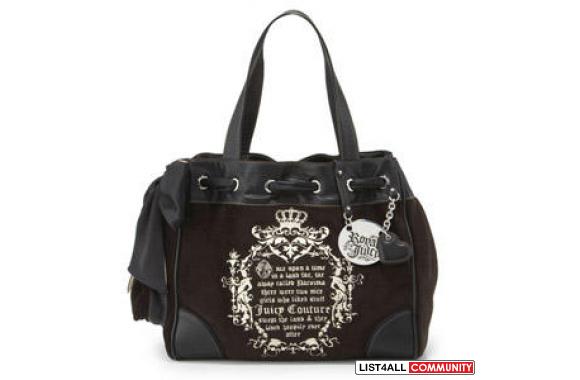 BNWOT Juicy Couture Black Daydreamer Bag
