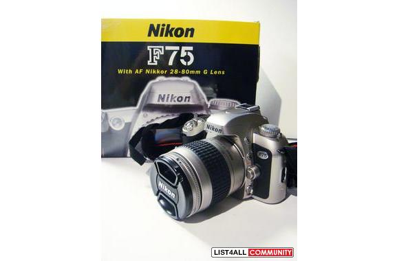 NIKON F75 This is a almost new Nikon F75 used only