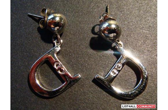 AUTHENTIC CHRISTIAN DIOR EARRINGS - Worn a few tim