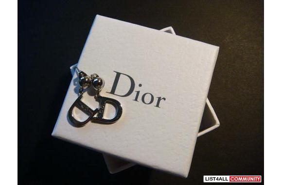 AUTHENTIC CHRISTIAN DIOR EARRINGS - Worn a few tim