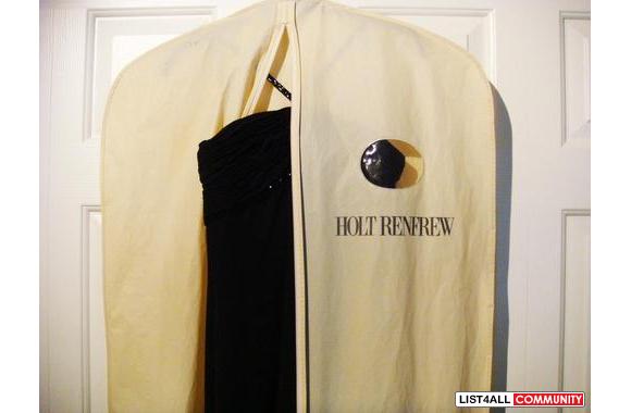REAL GIORGIO ARMANI FORMAL/GRAD GOWN SIZE 2/38 BLA