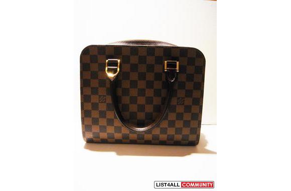 AUTHENTIC LOUIS VUITTON TRIANA (CHECKER)- In excellent condition