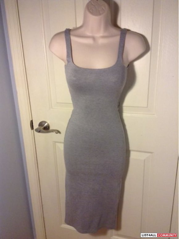 american apparel ponte tank dress