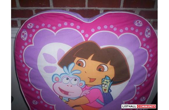Dora The Explorer Head Board Soft. Brand New. Lost