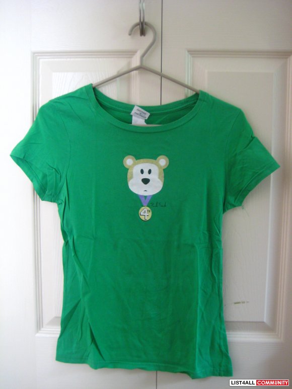 Authentic Paul Frank Brand Green Tee