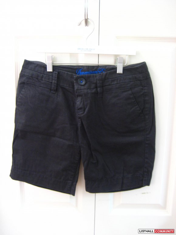 American Eagle Outfitters Mid-thigh knee length Black Shorts