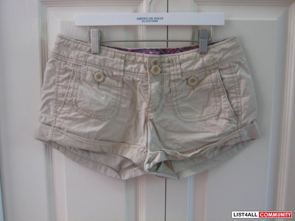 American Eagle Beige Shorts