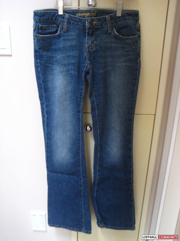 AE Stretch Skinny Flare Jeans