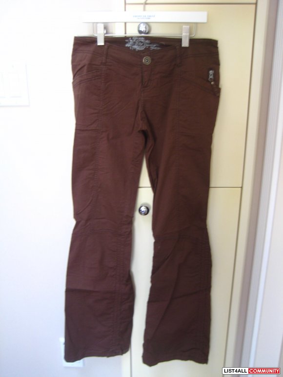 Garage Brown Pants