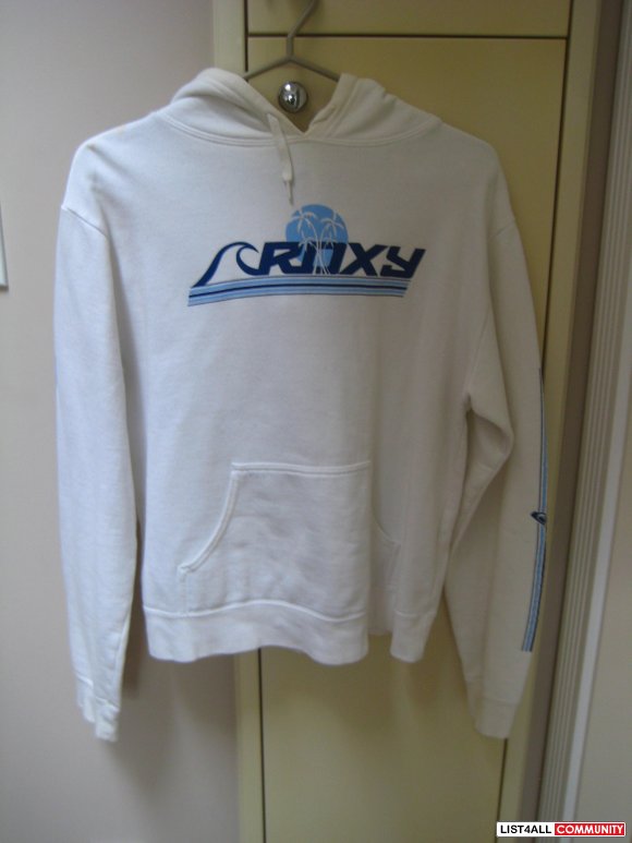 White Roxy Hoodie