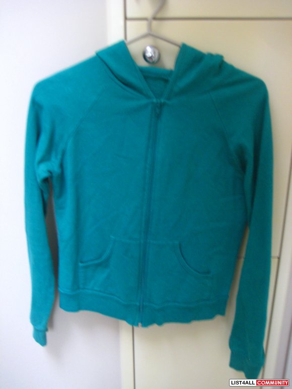 American Apparel Green Hoodie