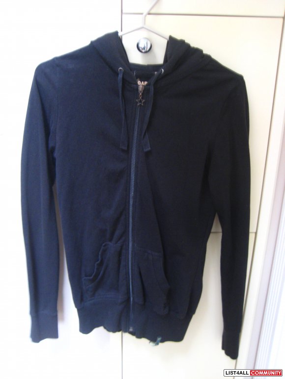 Garage Black Long Hoodie