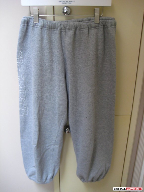 Garage Grey Knee Length Sweat Pants