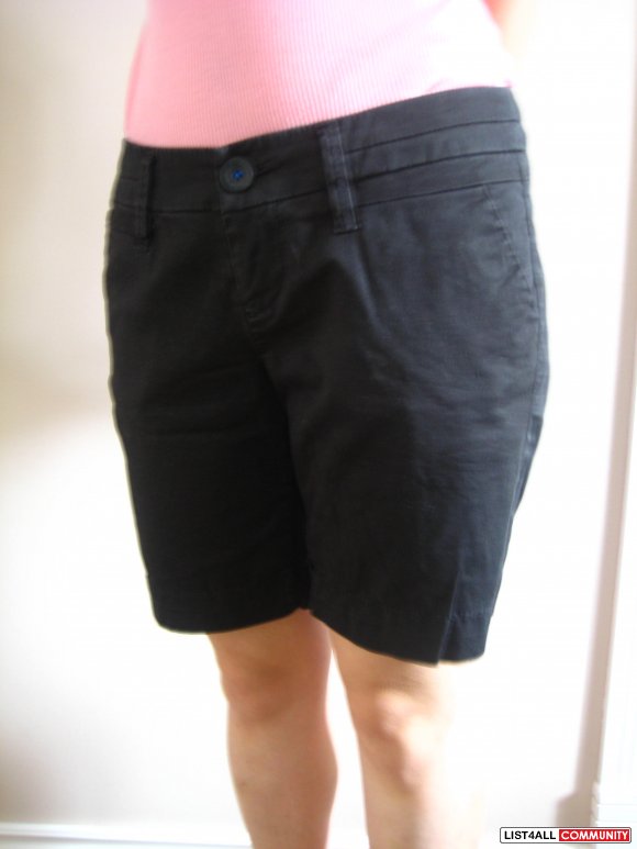 American Eagle Outfitters Mid-thigh knee length Black Shorts