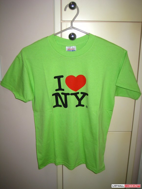 Brand New Green "I S2 NY" T-Shirt