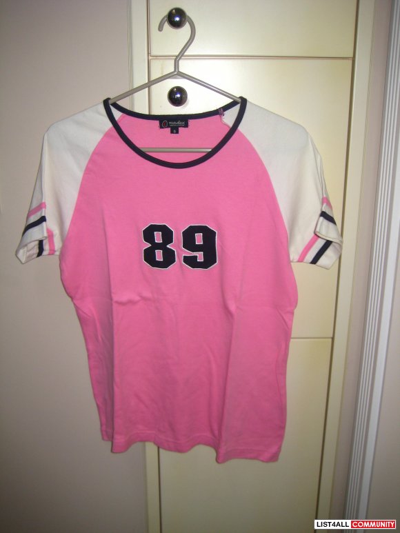 Pink & White "89" T-Shirt