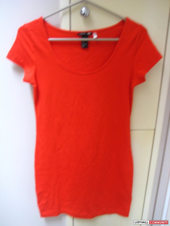 H&M Red Basic Dress