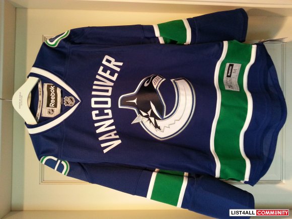 Vancouver Canucks Premier Orca Home Jersey