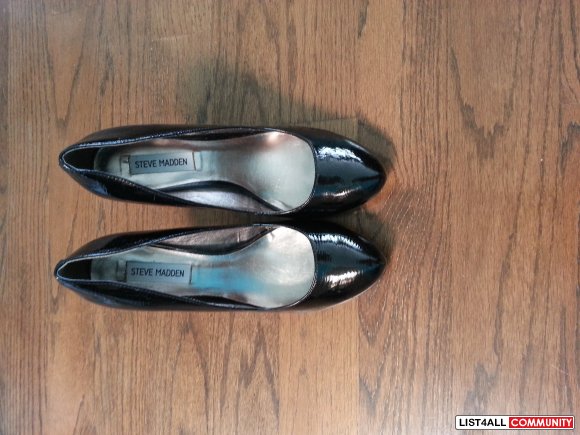Steve Madden Black Heels