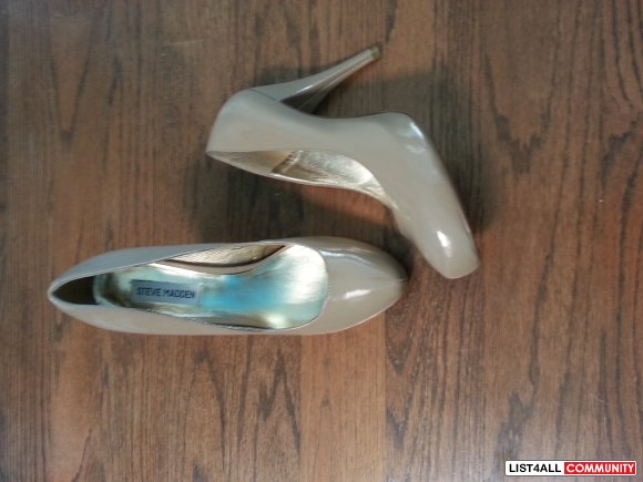 Steven Madden Nude Heels