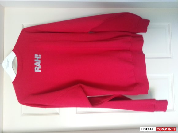 Fully Laced Red Pullover Sweater