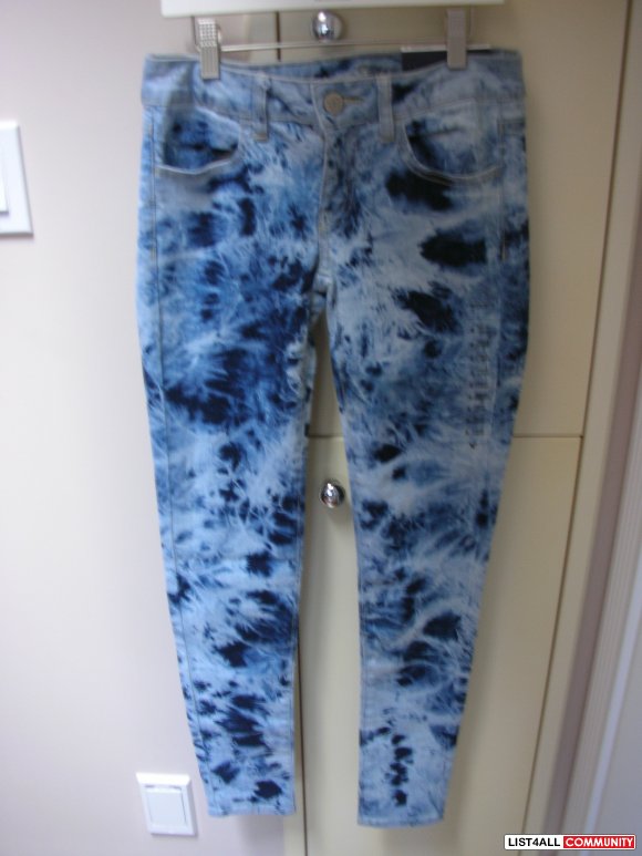 Brand New AE Patterned & Washed Jegging Super Stretch