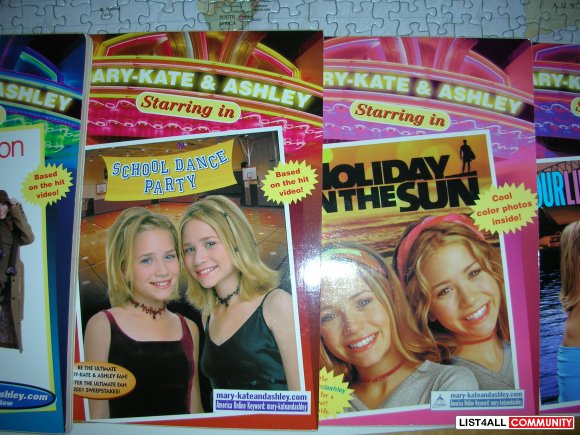Book Collection of "Mary-Kate & Ashley Starring in..." (5 books total)