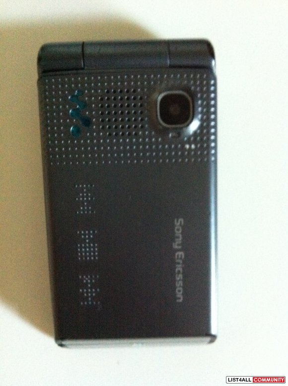 Sony Ericsson Walkman w380a Fido Phone