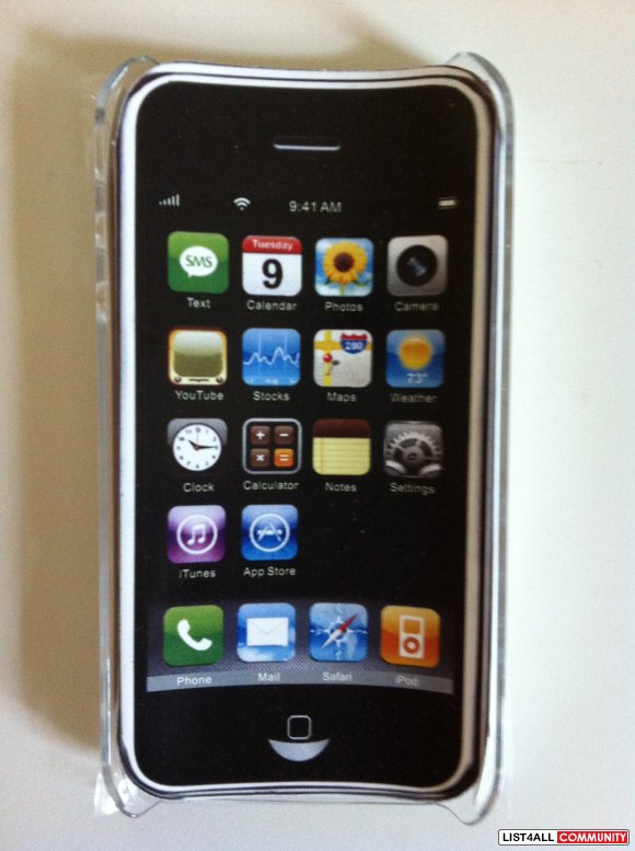 Transparent Plastic iPhone 4 Phone Case