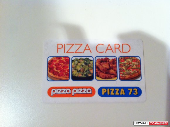 $10 Pizza Pizza Gift Card