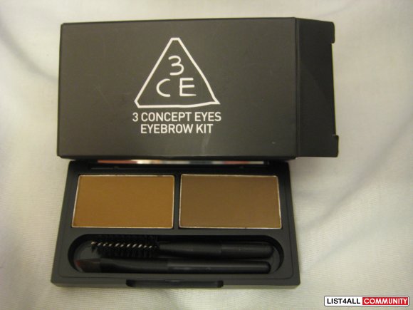 Brand New Korean 3 Concept Eyes (3CE) Eyebrow Kit﻿