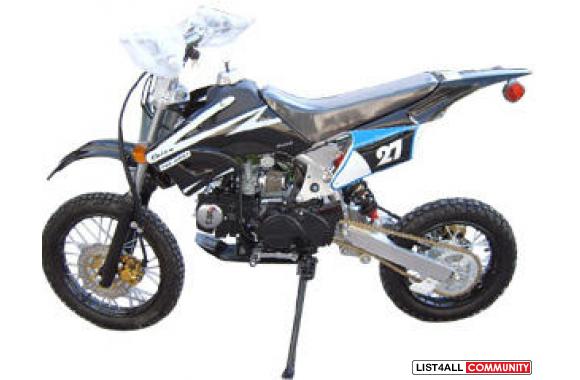 NEW 125CC OFF ROAD DIRT BIKE MOTOCROSS WITH 4 STRO